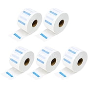 Barber Neck Strips, Disposable Neck Strips Barber Accessories for Hair Cutting, Salon Stuff, White 5 Rolls5 Pack