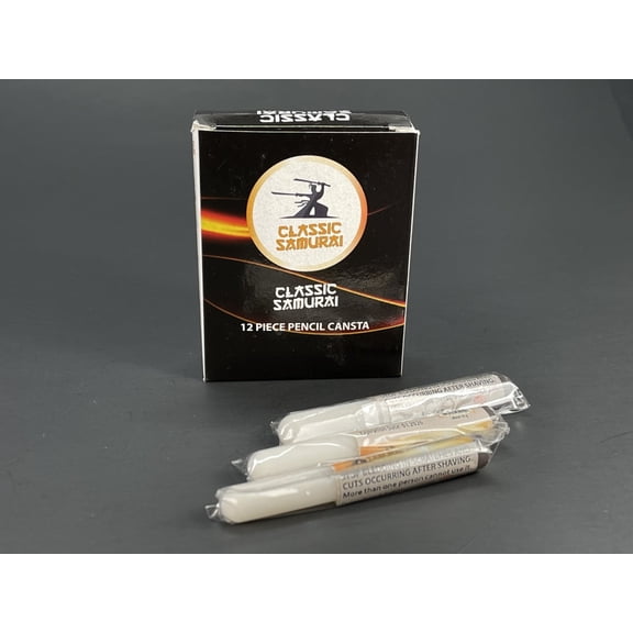 Barber Salon Shop Shaving Alum Styptic Pencil STOPS BLEEDING Fast Non Stinging For Shaving nicks Cuts ( 12 sticks )
