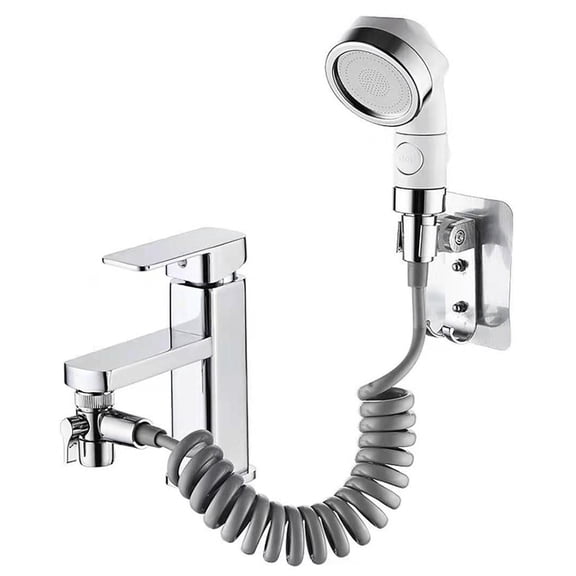 Barber Salon Shower Nozzle Sprinkler Hair Washing Clean Hairdressing Shower Head Engineering Plastic Stainless Steel Shower Head Smile Home