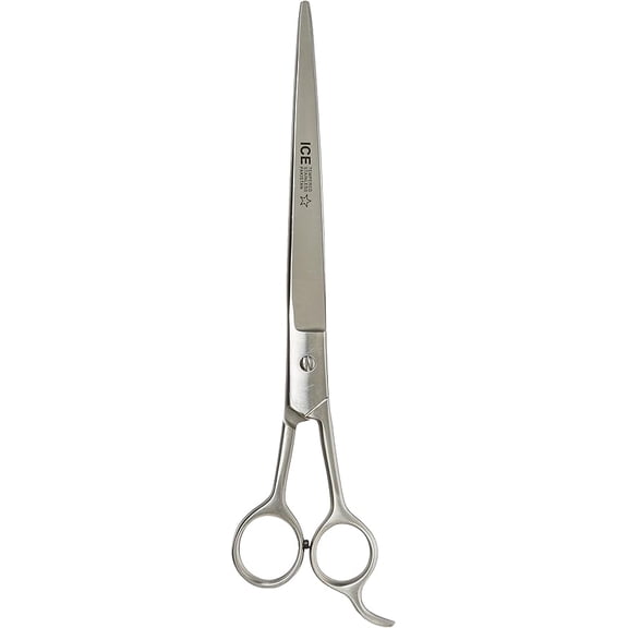 TAMSCO Barber Scissor/Groomer with Rest 10-Inch Stainless Steel Ice Tempered Beveled Edge Straight