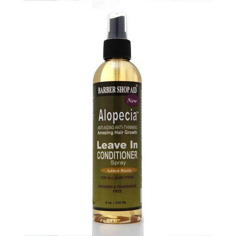 Barber Shop Aid Alopecia Leave-In Conditioner Spray, 8 Oz, Hair