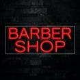 thumbnail image 1 of Barber Shop-LED Neon Sign 30"L x 12"H #30381, 1 of 3