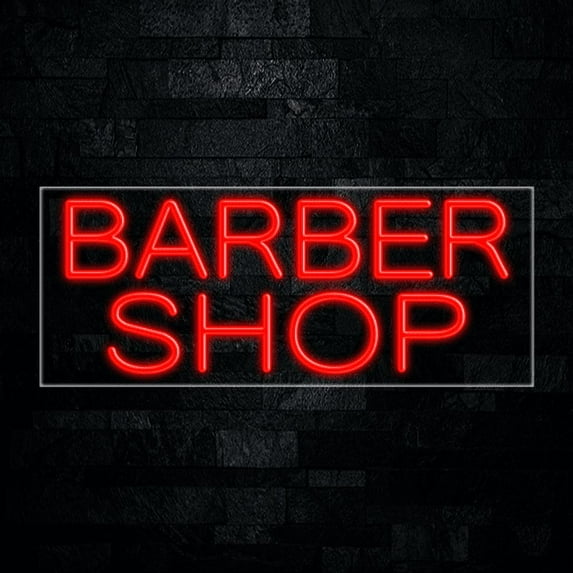 Barber Shop-LED Neon Sign 30"L x 12"H #30381