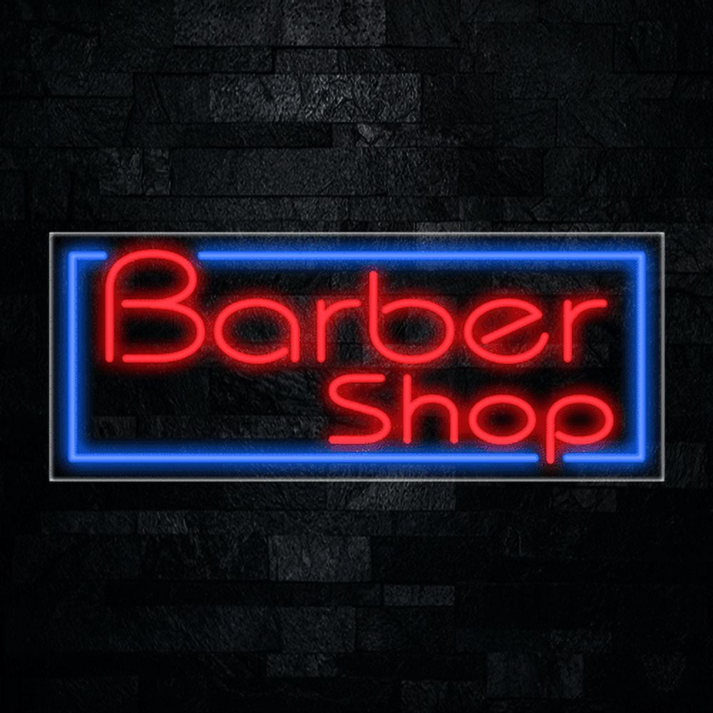 Barber Shop-LED Neon Sign 30"L x 12"H #30383