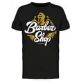 thumbnail image 1 of Barber Shopp Banner T-Shirt Men -Image by Shutterstock, Male Small, 1 of 2