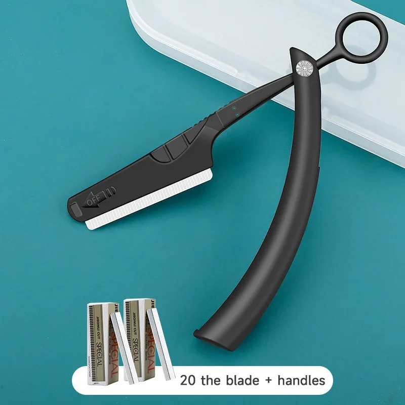 Klose Shaving Razor Barber Straight Edge Razor: Safety, Close Shaving Men's Manual Shaver ...