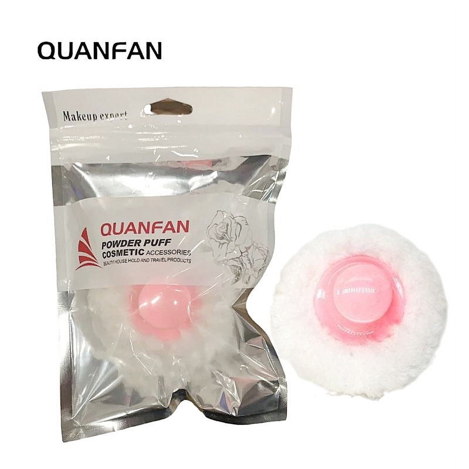 Barber cleaning broken hair powder puff baby powder puff prickly heat