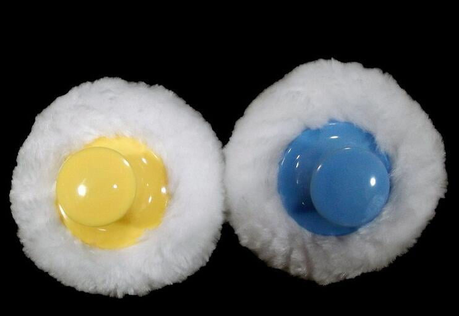 Barber cleaning broken hair powder puff baby powder puff prickly heat