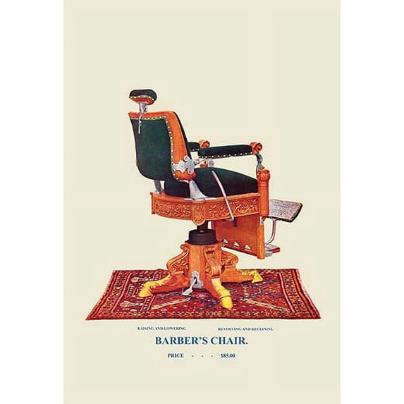 Barber's Chair #96 Fine art canvas print (20" x 30")