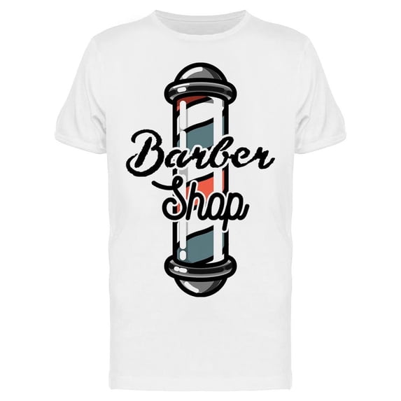 Barber's Pole, Barber Shop Tee Men's -Image by Shutterstock