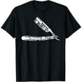 Barber's Straight Edge Razor Icons Tools TShirt