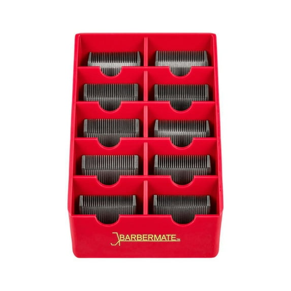 BarberMate® Blade Rack Red