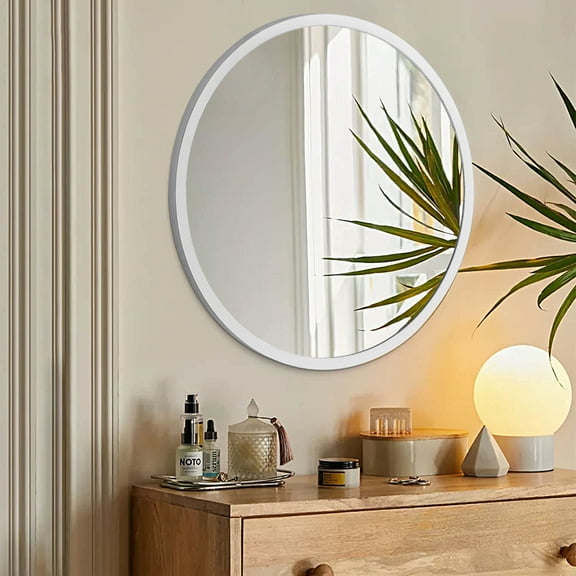 BarberPub Wall Mount Stylist Mirror, Versatile Beauty Mirror, 37"(L) x 38"(W) x 3"(H)