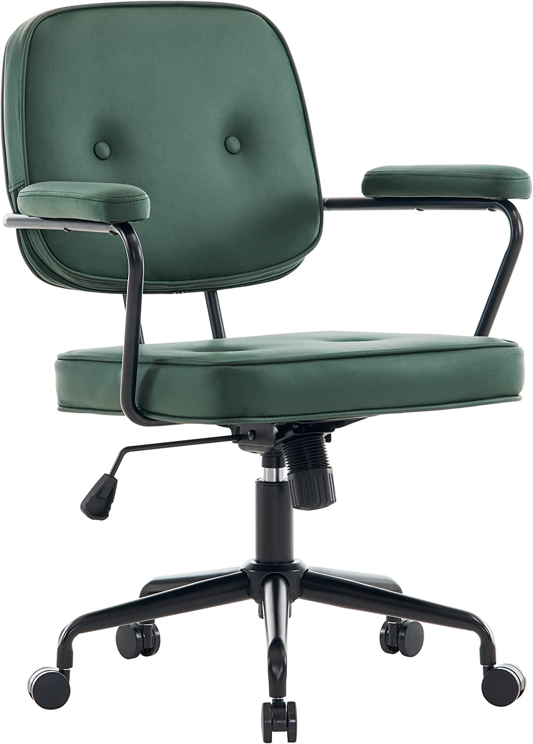 BarberPub Adjustable Home Office Chairs Rolling Manicure Chair Salon