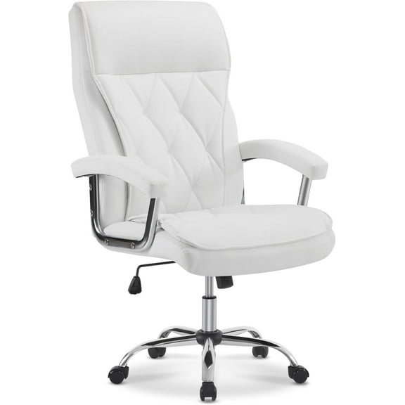 BarberPub Adjustable Home Office Chairs Salon Chair Nail Chair for Nail Tech with Thick Backrest