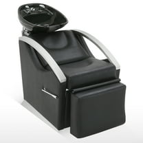 BarberPub Ceramic Bowl Shampoo Chair Bowl Sink Chair Station Spa Beauty Salon Equipment 9077
