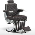 thumbnail image 1 of BarberPub Classic Barber Chair, Professional 660lbs Hydraulic Pump, All Purpose Recline Salon Styling Equipment, 360 Degrees Swivel for Hair Stylist, Barbershop, Salon&Spa Chair 8625, 1 of 9