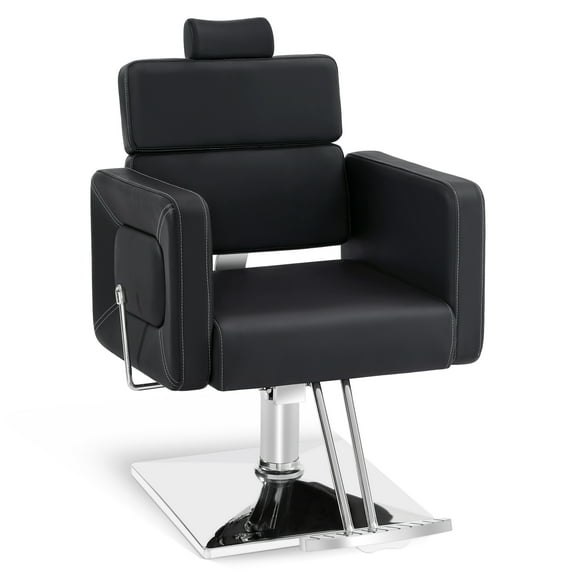 BarberPub Classic Hydraulic Barber Chair Chaise Barber Recline Adjustable Salon Beauty Spa Chair Hair Styling 2065