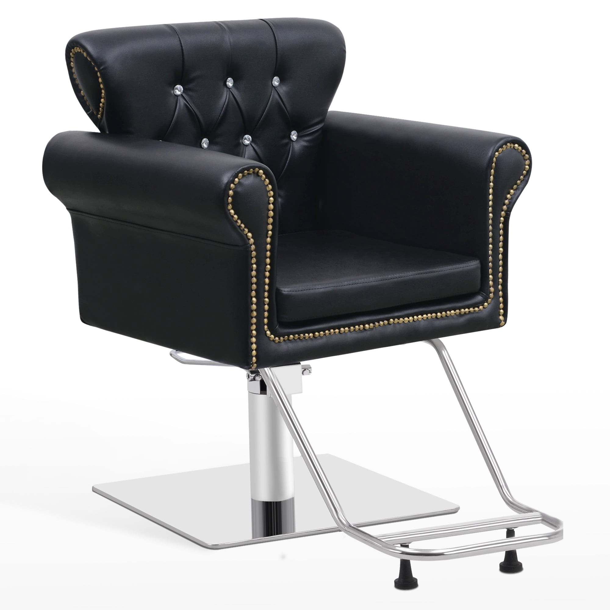 BarberPub Heavy Duty Hydraulic Barber Chair, Classic Styling, Hair