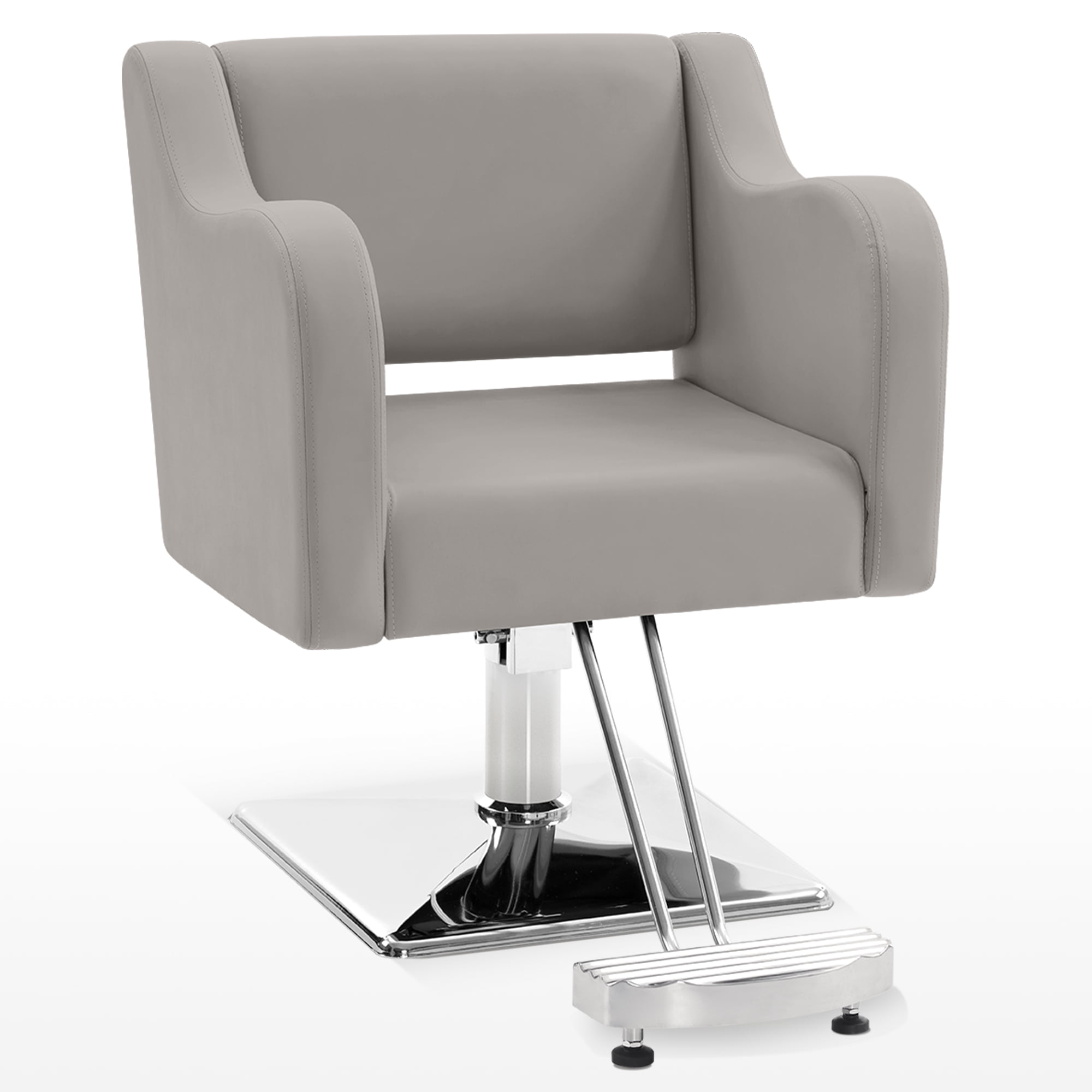 BarberPub Heavy Duty Hydraulic Salon Chair Classic Hair Stylist Spa Equipment 3802 Walmart