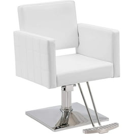 Salon Chair Barber Chair Adjustable Height and 360 Degree Rolling Swivel Hair Styling Chair Hydraulic Recline Salon for Barbershop Hair Salon Spa Equipment Grey Walmart