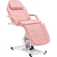 thumbnail image 1 of BarberPub Power Reclining Massage Table, Adjustable Massage Bed, Faux Leather, 1 of 8