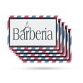 thumbnail image 1 of Barberia Vinyl Decal 5 Pack of 24 Inch x 36 Inch Weatherproof Heavy-Duty Adhesive Backing | Spanish Barber Shop Sign, Grooming Services, Professional Look | Made in USA, 1 of 6