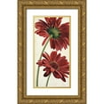 thumbnail image 1 of Barberini, Eva 11x18 Gold Ornate Wood Framed with Double Matting Museum Art Print Titled - Armonie in rosso, 1 of 4