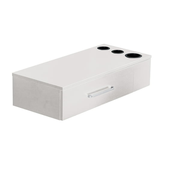 Barberpub Barber Storage Cabinet Wall Mount Hair Styling Station Salon Spa Equipment