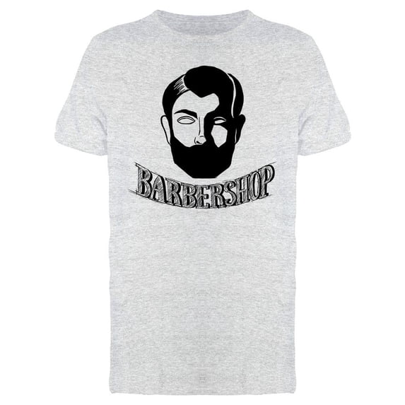 Barbershop Design T-Shirt Men -Image by Shutterstock, Male Medium