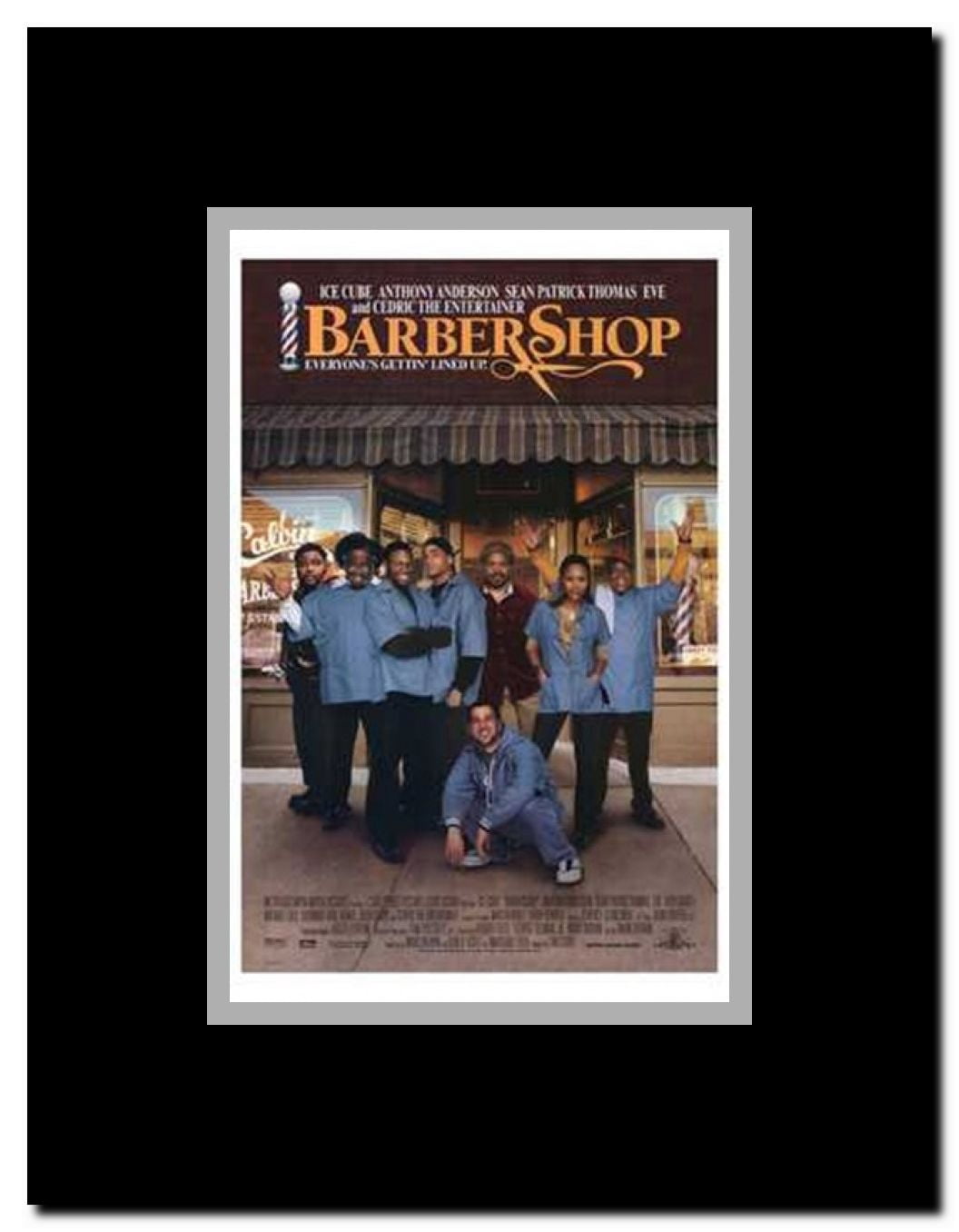 Barbershop Framed Movie Poster