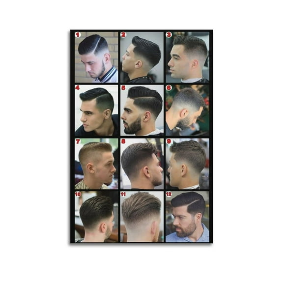 Barbershop Wall Decoration Posters for Men's Haircuts And Fashion Men's Haircuts And HaircutsCanvas Poster Decorative Painting Canvas Wall Posters