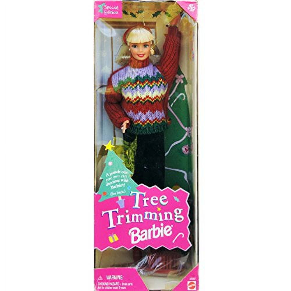 Barbie 1 X Christmas Tree Trimming Doll - Holiday Special Edition (1998)