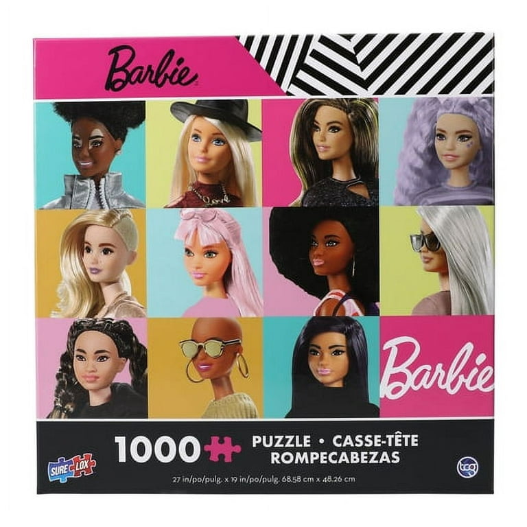 Barbie™ 1000-Piece Jigsaw Puzzle - Step into Barbie's World of