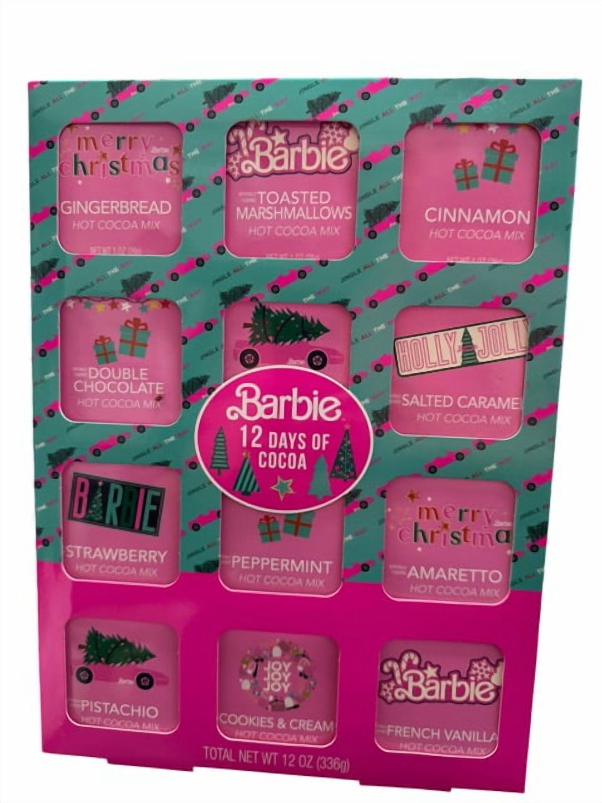 Barbie 12 Days of Cocoa Hot Chocolate Gift Set