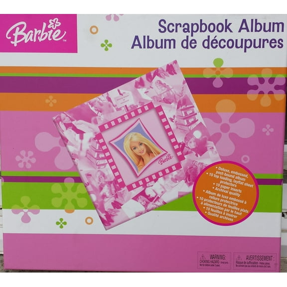 Barbie 12 X 12 Deluxe Scrap booking Album
