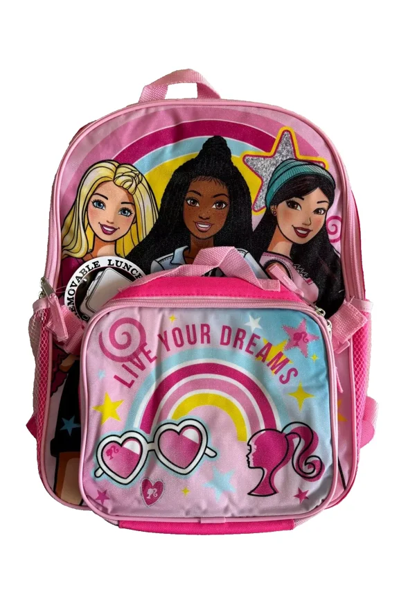 16" Backpack with Lunch Bag- LOVE YOUR DREAMS- B24BA60499