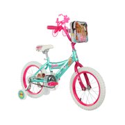 Barbie 16-inch Girls' Bike by Dynacraft for Kids Ages 5-7 Years - Fun and Stylish Design, Sturdy and Durable, Perfect for Kids Learning to Ride, Easy to Assemble, Ideal for Young Riders, 1-Count