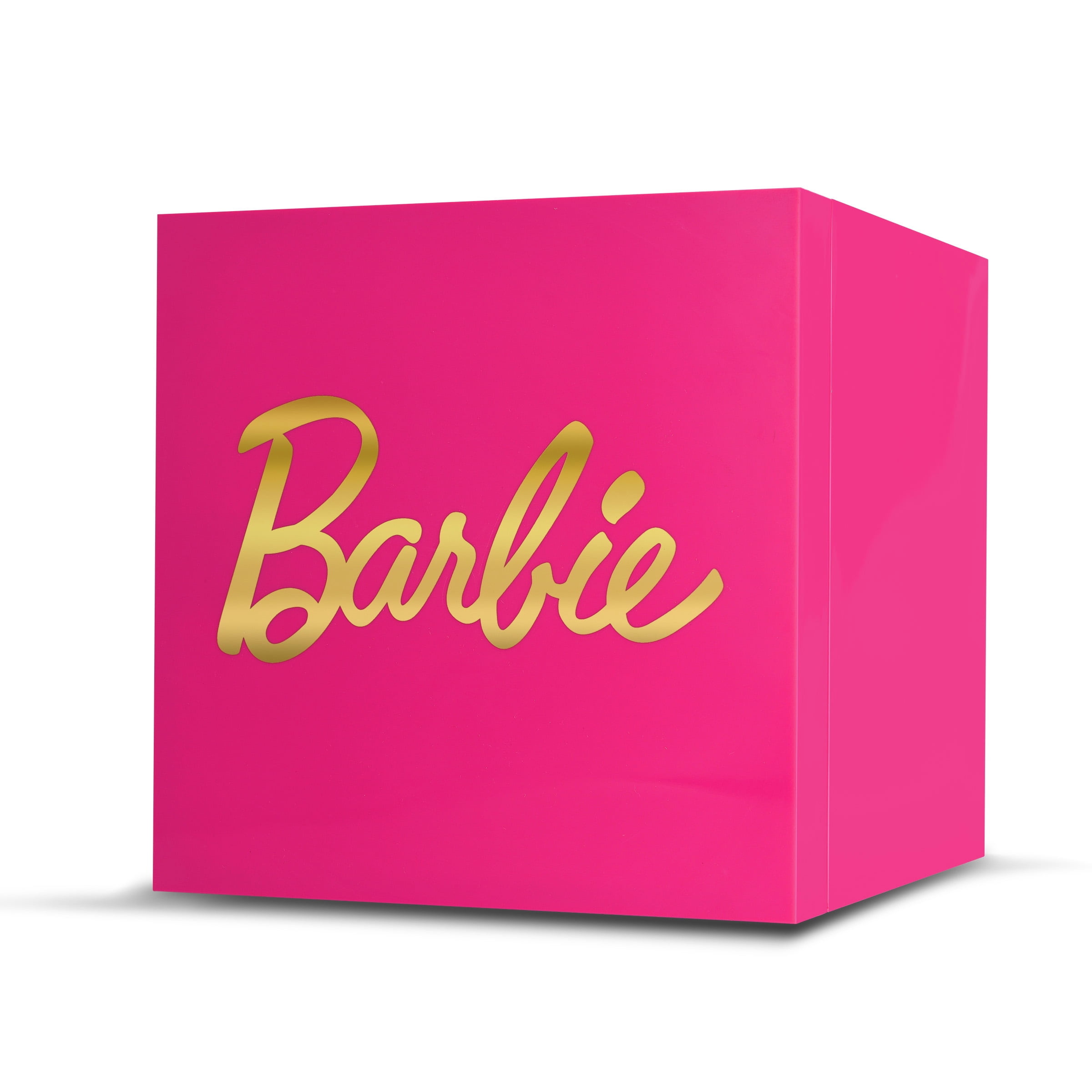 Barbie Hot Pink Cooler Mini Fridge 6.7L Single Door 9 Can