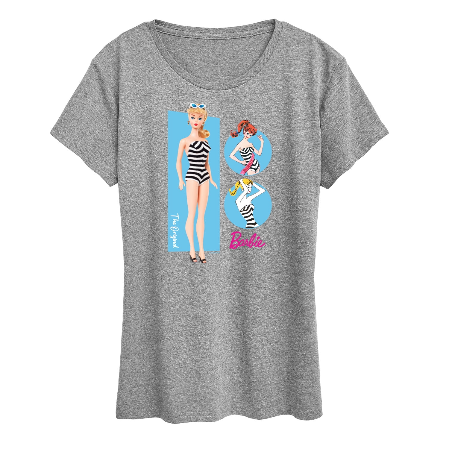 Barbie 1959 Barbie Women S Short Sleeve Graphic T Shirt Walmart