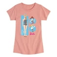 thumbnail image 1 of Barbie - 1959 - Toddler And Youth Girls Fitted Short Sleeve Graphic T-Shirt, 1 of 4