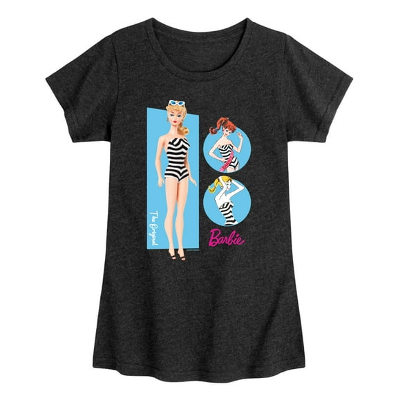 Barbie - 1959 - Toddler And Youth Girls Fitted Short Sleeve Graphic T-Shirt