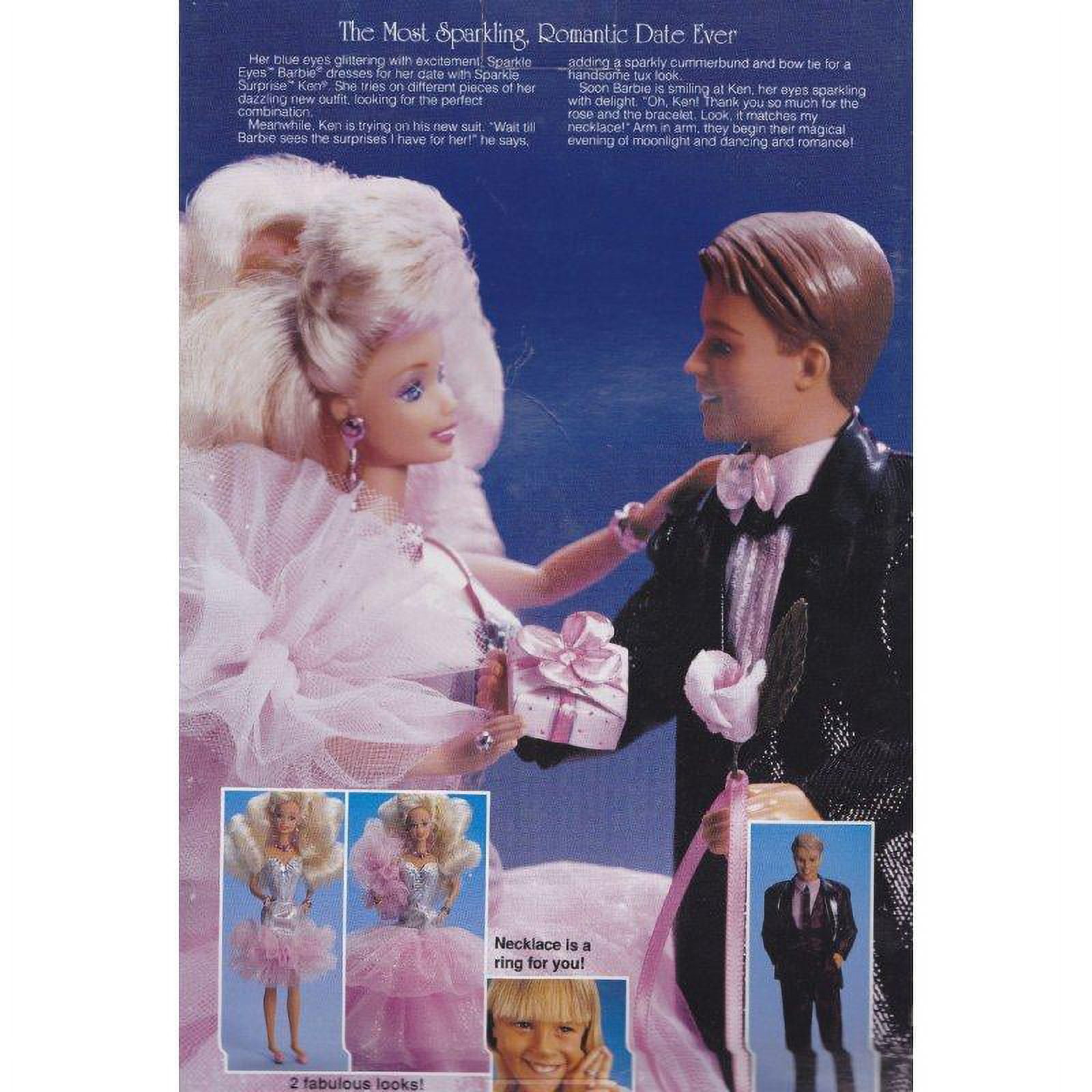 Barbie 1991 Sparkle Eyes 2482 Prettiest Ever Walmart