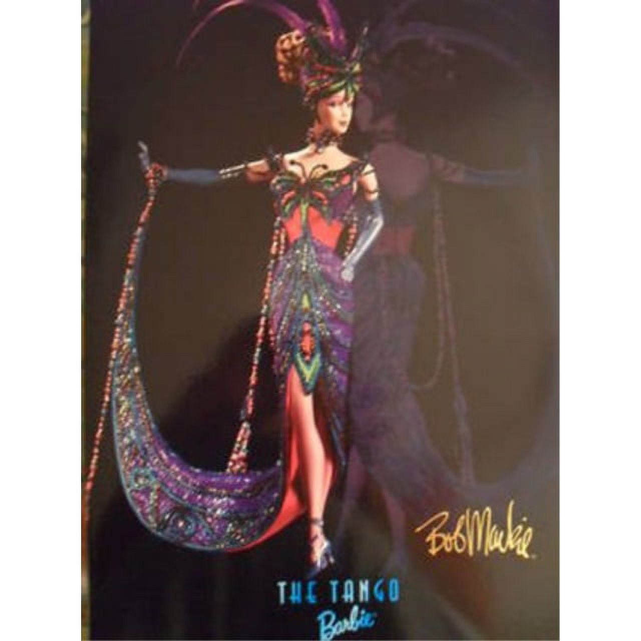 The Tango Barbie Doll Bob Mackie Celebration of Dance Porcelain