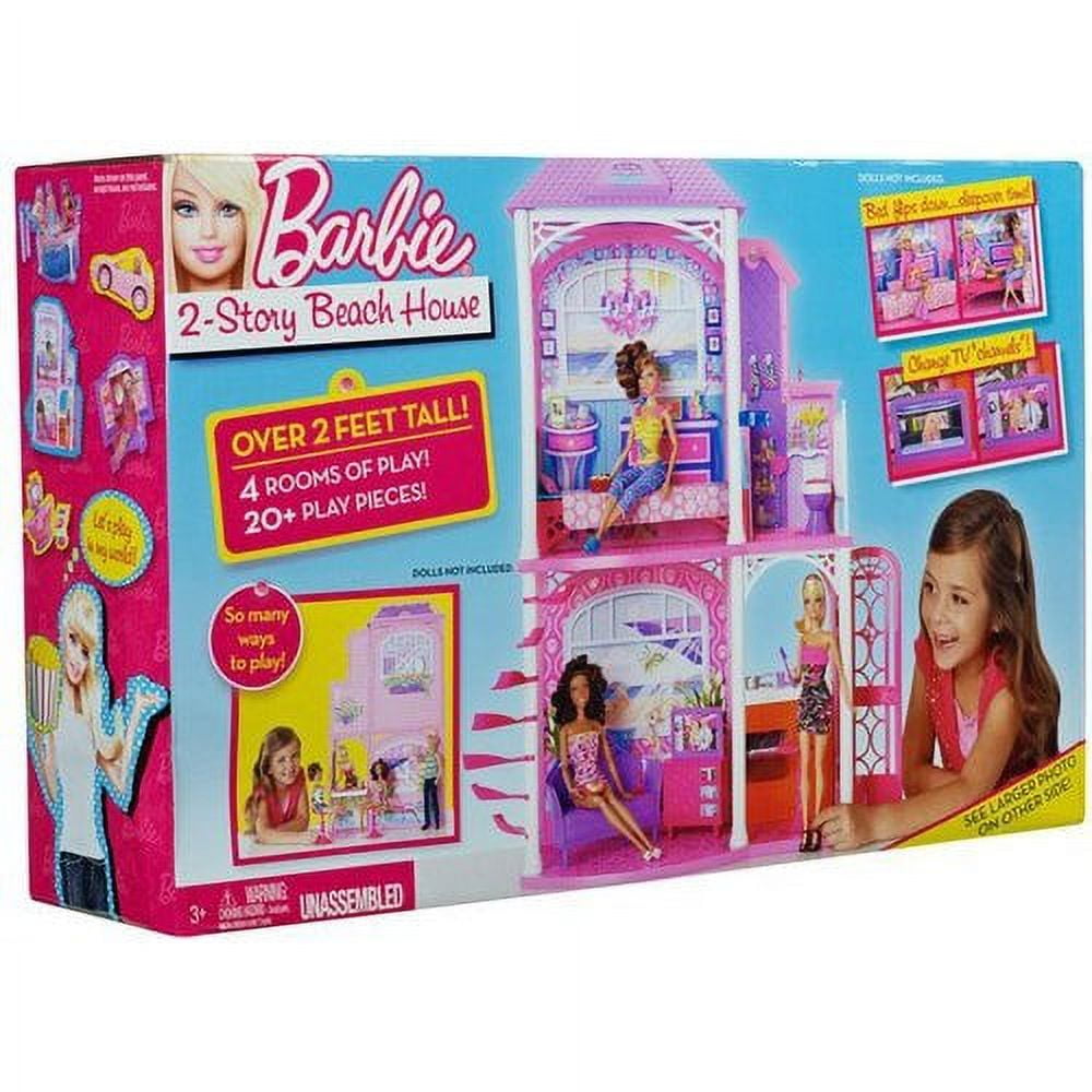 Barbie 2-Story Beach House : Toys & Games