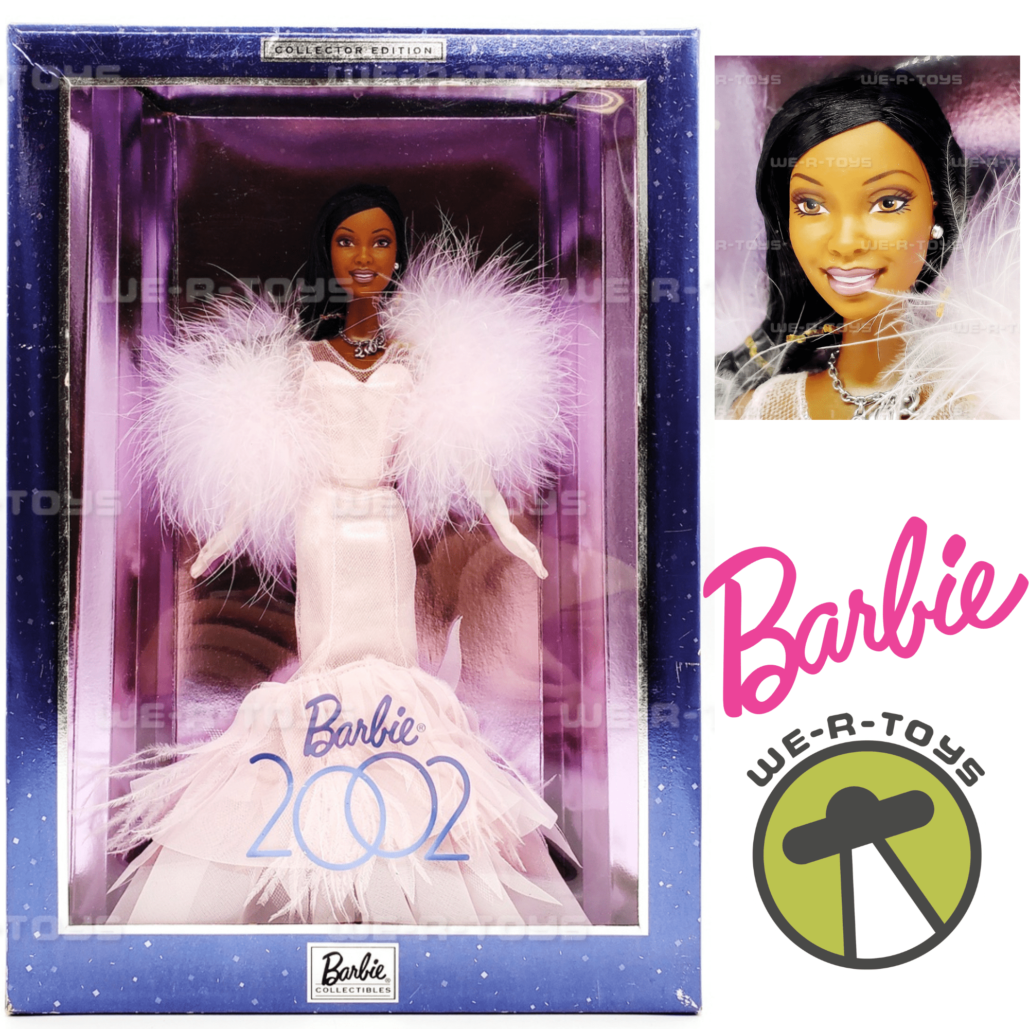 Barbie 2002 Doll Collector Edition African American Mattel 53976