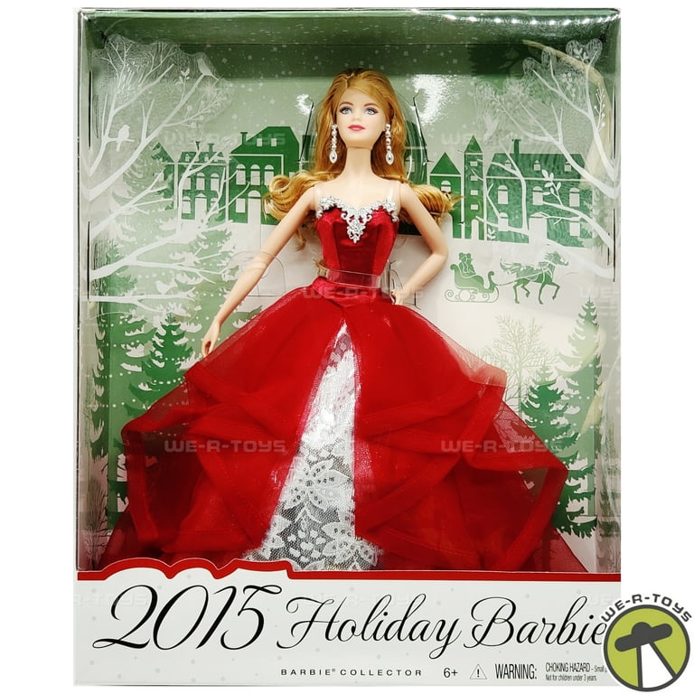 Genuine Mattel Product Barbie 2015 Holiday Doll, Brand New in