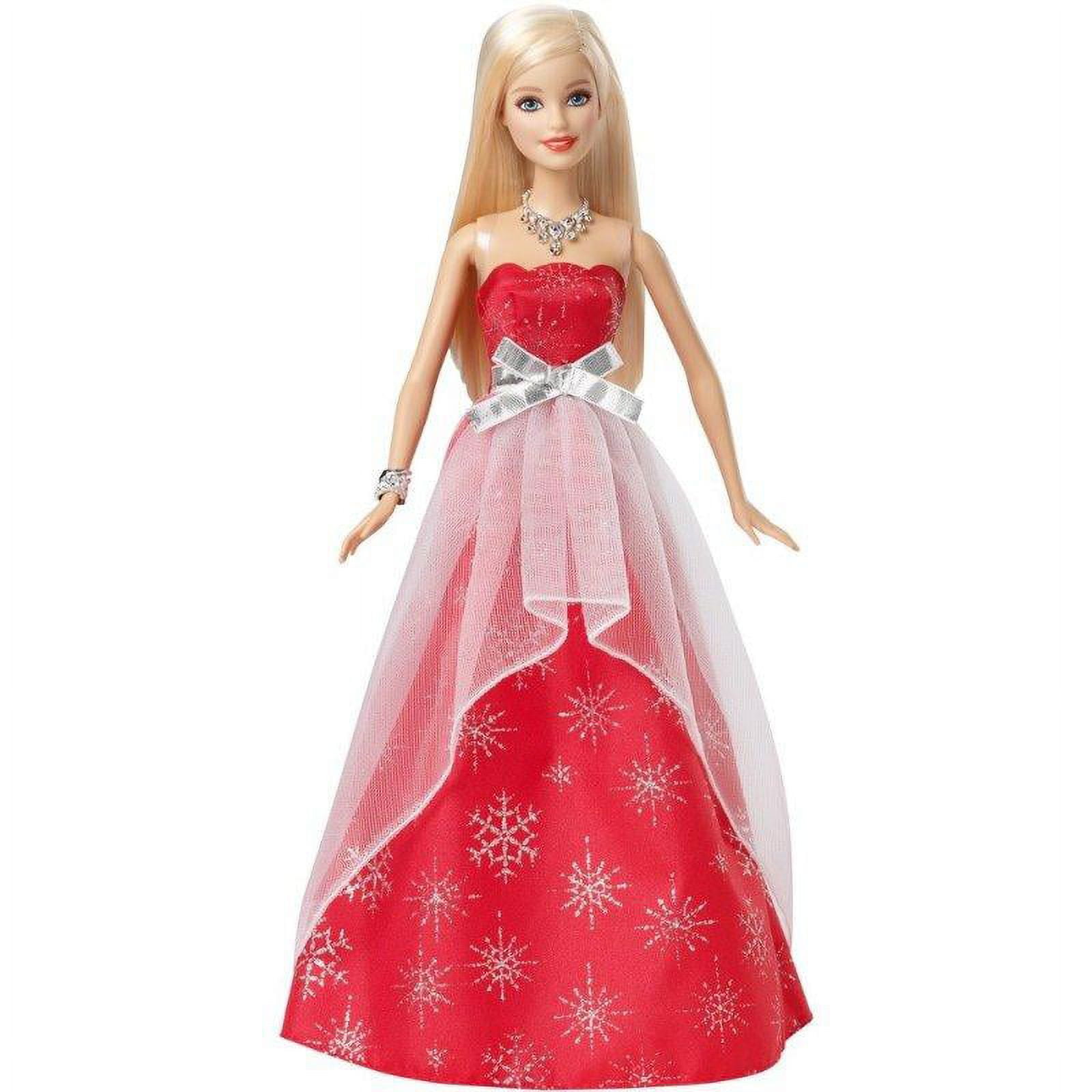Barbie Holiday Sparkle Doll 2014 Mattel CLW91 - Walmart.com
