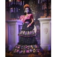 thumbnail image 1 of 2021 Dia De Muertos Doll (11.5-In) Wearing Embroidered Dress & Calavera Face Paint, 1 of 5