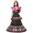 thumbnail image 1 of Barbie 2021 Dia De Muertos Doll (11.5-in) Wearing Embroidered Dress & Calavera Face Paint, 1 of 7